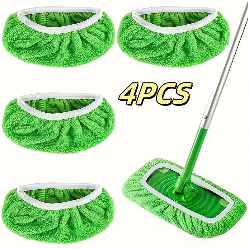 4pcs Premium Reusable Mop Pads